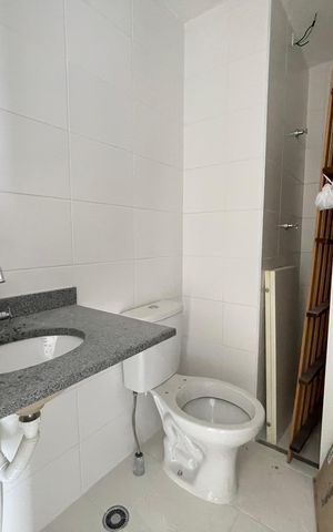 Apartamento à venda com 36m², 2 quartos e sem vaga Apartamento à venda com 36m², 2 quartos e sem vagaBanheiro