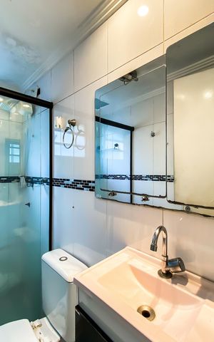 Apartamento para alugar com 68m², 2 quartos e sem vaga Apartamento para alugar com 68m², 2 quartos e sem vagaBanheiro