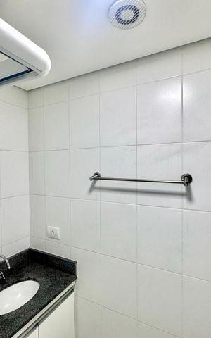 Apartamento para alugar com 58m², 2 quartos e 1 vaga Apartamento para alugar com 58m², 2 quartos e 1 vagaBanheiro 2
