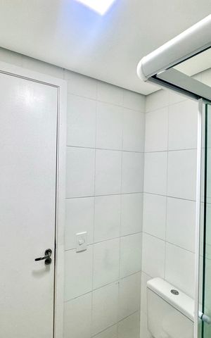 Apartamento para alugar com 58m², 2 quartos e 1 vaga Apartamento para alugar com 58m², 2 quartos e 1 vagaBanheiro 2