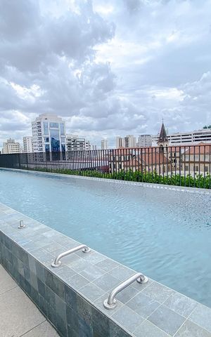 Studio à venda com 26m², 1 quarto e sem vagaÁrea comum - Piscina