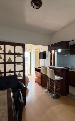 Studio à venda com 40m², 1 quarto e 1 vaga
