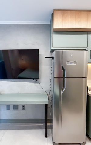 Studio à venda com 27m², 1 quarto e sem vaga