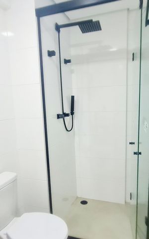 Studio à venda com 30m², 1 quarto e 1 vaga Studio à venda com 30m², 1 quarto e 1 vagaBanheiro