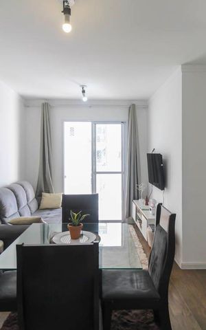 Apartamento à venda com 53m², 2 quartos e 1 vaga Apartamento à venda com 53m², 2 quartos e 1 vagaSala