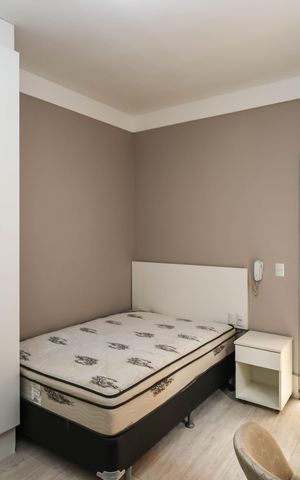 Studio para alugar com 22m², 1 quarto e sem vagaQuarto