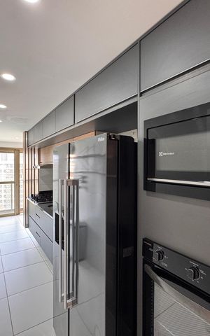 Apartamento à venda com 125m², 3 quartos e 2 vagas Apartamento à venda com 125m², 3 quartos e 2 vagasCozinha