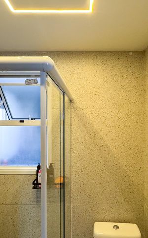 Apartamento à venda com 64m², 3 quartos e 1 vaga Apartamento à venda com 64m², 3 quartos e 1 vagaBanheiro Social