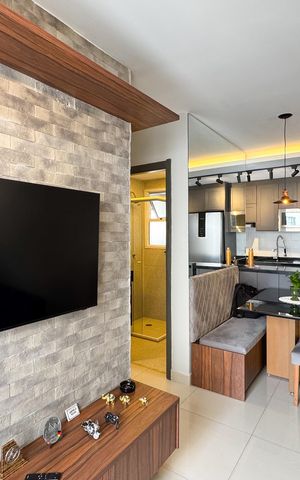 Apartamento à venda com 64m², 3 quartos e 1 vaga Apartamento à venda com 64m², 3 quartos e 1 vagaSala