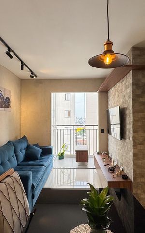 Apartamento à venda com 64m², 3 quartos e 1 vaga Apartamento à venda com 64m², 3 quartos e 1 vagaSala