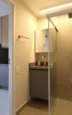 Studio à venda com 25m², 1 quarto e sem vagaBanheiro