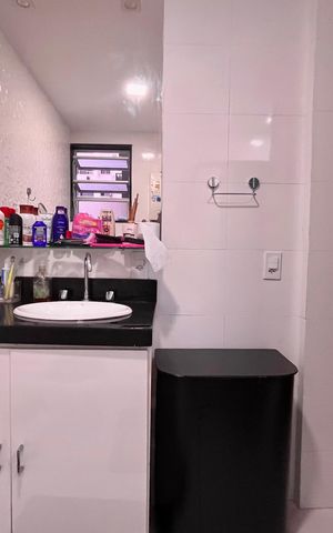 Apartamento à venda com 123m², 3 quartos e 1 vaga Apartamento à venda com 123m², 3 quartos e 1 vagaBanheiro social