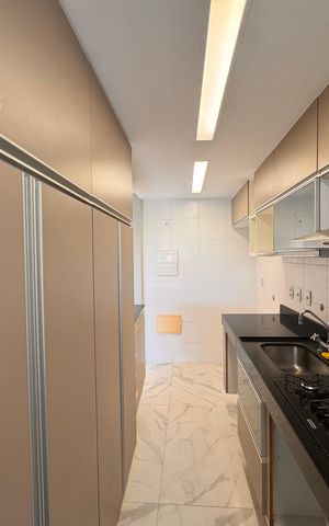 Apartamento à venda com 82m², 2 quartos e 1 vaga Apartamento à venda com 82m², 2 quartos e 1 vagaCozinha e Área de Serviço