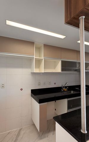 Apartamento à venda com 82m², 2 quartos e 1 vaga Apartamento à venda com 82m², 2 quartos e 1 vagaCozinha e Área de Serviço
