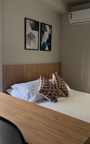 Apartamento para alugar com 22m², 1 quarto e sem vagaSala/Quarto