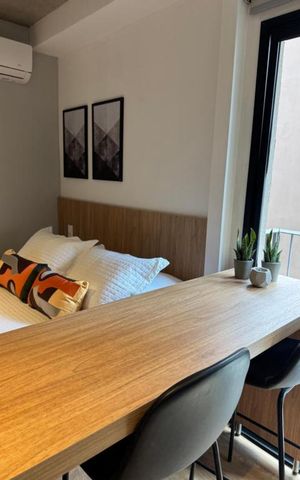 Apartamento para alugar com 22m², 1 quarto e sem vagaSala/Quarto