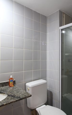 Apartamento à venda com 73m², 2 quartos e 1 vagaBanheiro Social