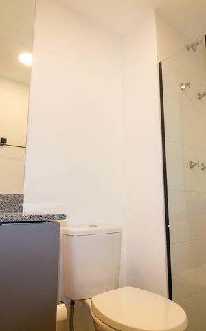 Apartamento à venda com 24m², 1 quarto e sem vaga Apartamento à venda com 24m², 1 quarto e sem vagaBanheiro