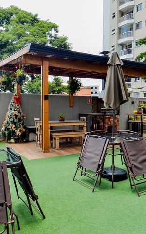 Apartamento à venda com 52m², 2 quartos e 1 vagaÁrea comum - Churrasqueira