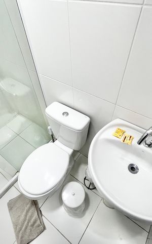 Studio para alugar com 20m², 1 quarto e sem vaga Studio para alugar com 20m², 1 quarto e sem vagaBanheiro