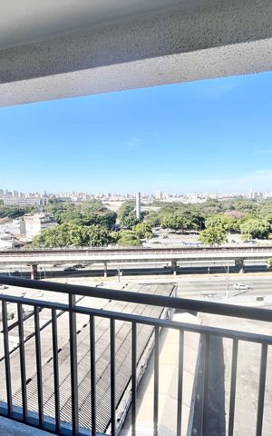 Studio à venda com 20m², 1 quarto e sem vagaVaranda