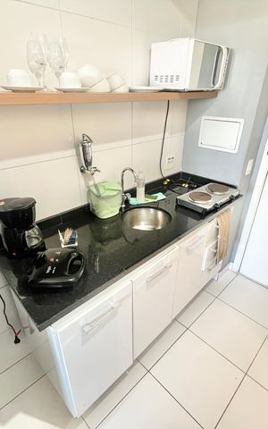 Studio à venda com 20m², 1 quarto e sem vagaSala/Quarto/Cozinha