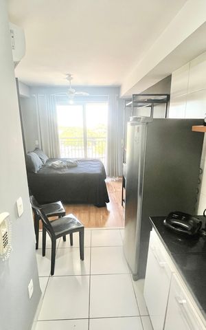 Studio à venda com 20m², 1 quarto e sem vagaSala/Quarto/Cozinha