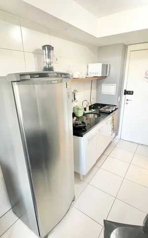 Studio à venda com 20m², 1 quarto e sem vagaSala/Quarto/Cozinha