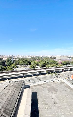 Studio à venda com 20m², 1 quarto e sem vagaVaranda
