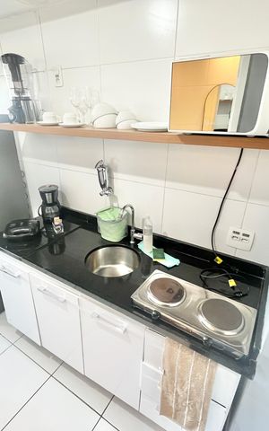 Studio à venda com 20m², 1 quarto e sem vagaSala/Quarto/Cozinha