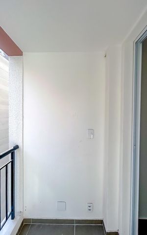 Studio à venda com 26m², 1 quarto e sem vagaVaranda