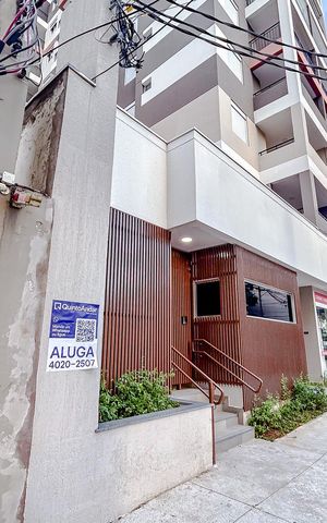 Studio à venda com 26m², 1 quarto e sem vagaFachada com Plaquinha