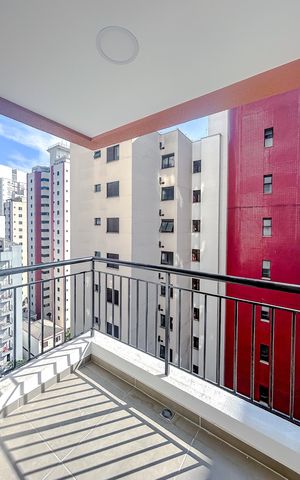 Studio à venda com 26m², 1 quarto e sem vagaVaranda
