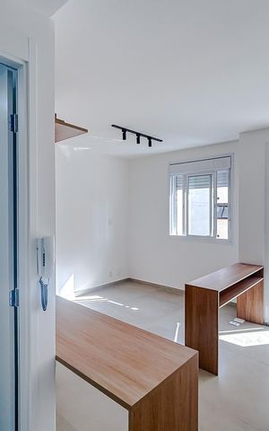 Studio à venda com 26m², 1 quarto e sem vagaCozinha