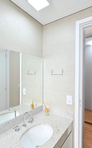 Apartamento à venda com 95m², 3 quartos e 2 vagasBanheiro da Suíte