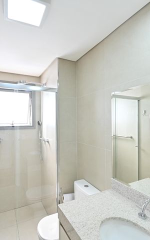 Apartamento à venda com 95m², 3 quartos e 2 vagasBanheiro da Suíte