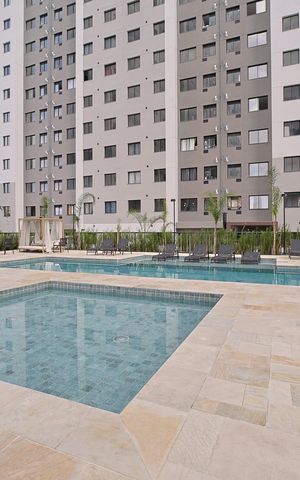 Apartamento à venda com 38m², 2 quartos e sem vagaÁrea comum - Piscina