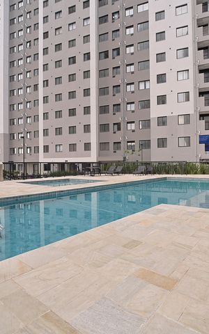 Apartamento à venda com 38m², 2 quartos e sem vagaÁrea comum - Piscina