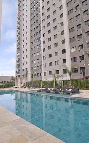 Apartamento à venda com 38m², 2 quartos e sem vagaÁrea comum - Piscina