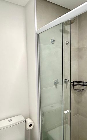 Studio para alugar com 29m², 1 quarto e sem vaga Studio para alugar com 29m², 1 quarto e sem vagaBanheiro