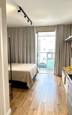 Studio para alugar com 29m², 1 quarto e sem vaga Studio para alugar com 29m², 1 quarto e sem vagaCozinha