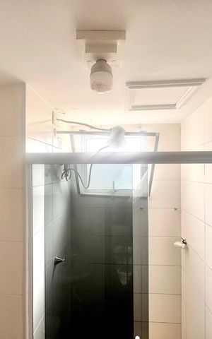 Apartamento para alugar com 43m², 2 quartos e 1 vaga Apartamento para alugar com 43m², 2 quartos e 1 vagaBanheiro
