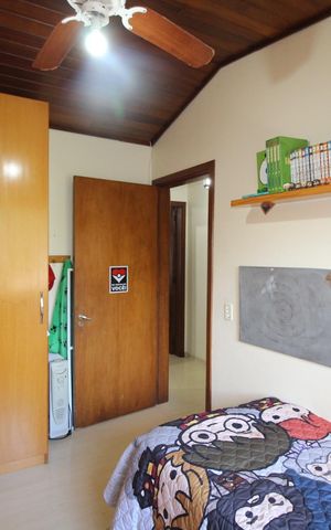 Casa de condomínio à venda com 126m², 3 quartos e 2 vagasQuarto 2