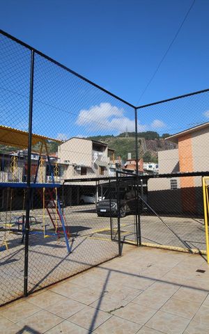 Casa de condomínio à venda com 126m², 3 quartos e 2 vagasÁrea comum - Playground