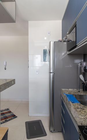 Apartamento à venda com 45m², 2 quartos e 2 vagas Apartamento à venda com 45m², 2 quartos e 2 vagasCozinha