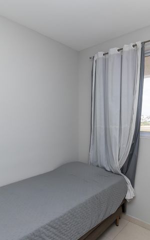 Apartamento à venda com 45m², 2 quartos e 2 vagas Apartamento à venda com 45m², 2 quartos e 2 vagasQuarto 2