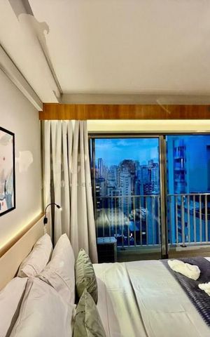 Apartamento à venda com 24m², 1 quarto e sem vaga