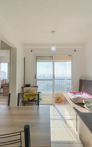 Apartamento à venda com 47m², 2 quartos e 1 vaga Apartamento à venda com 47m², 2 quartos e 1 vagaSala