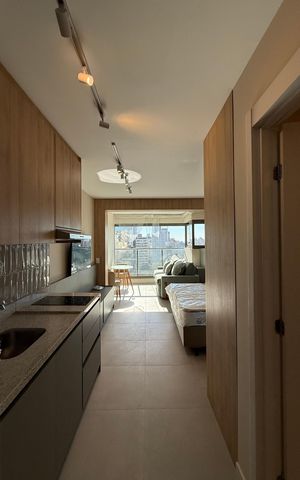 Studio para alugar com 31m², 1 quarto e sem vaga