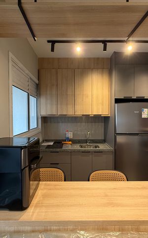 Studio para alugar com 31m², 1 quarto e sem vaga Studio para alugar com 31m², 1 quarto e sem vagaSala/Cozinha/Quarto